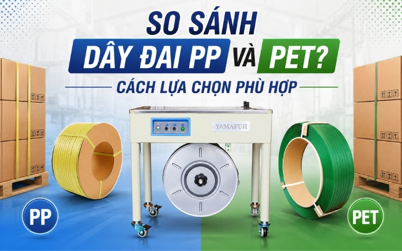 So Sánh Dây Đai PP Và PET Cách Lựa Chọn Phù Hợp
