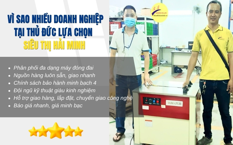 Vì sao nhiều doanh nghiệp tại Thủ Đức lựa chọn Hải Minh