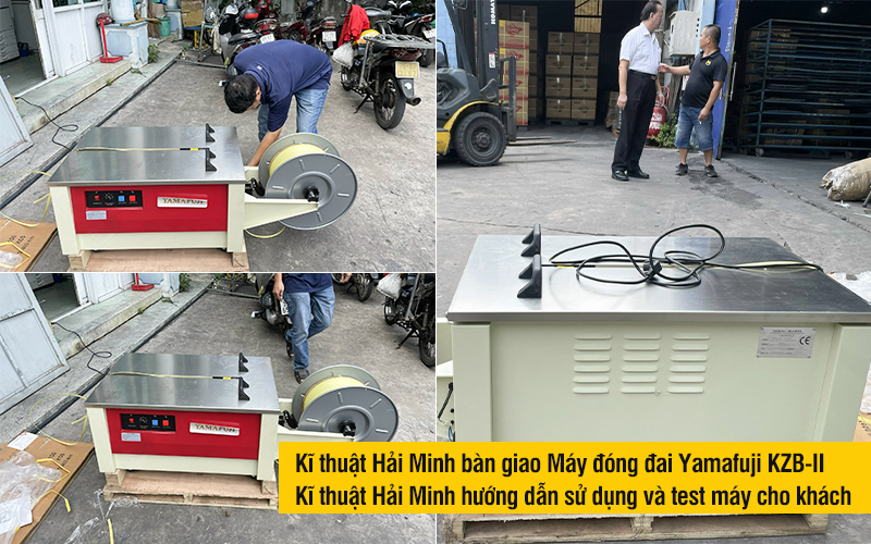 Máy đóng đai Yamafuji KZB-II
