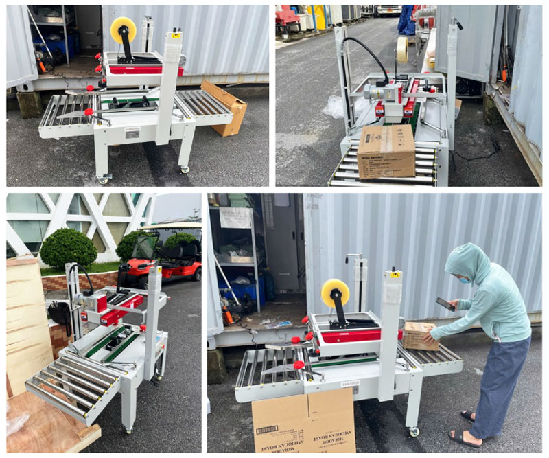 Máy dán thùng carton chính hãng tại Siêu thị Hải Minh