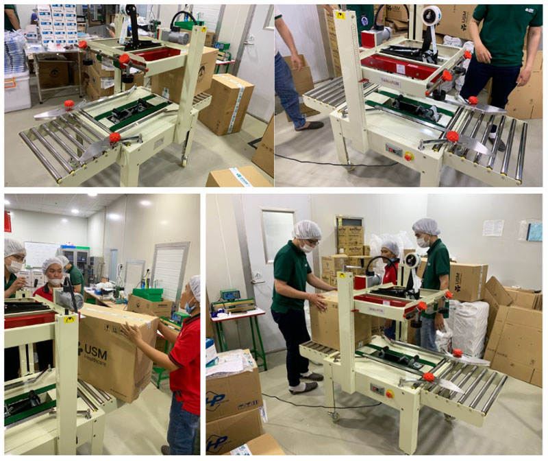 máy dán băng dính thùng carton chất lượng