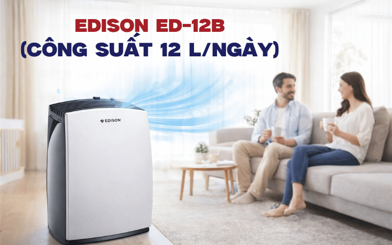 Edison ED-12B (công suất 12 l/ ngày)