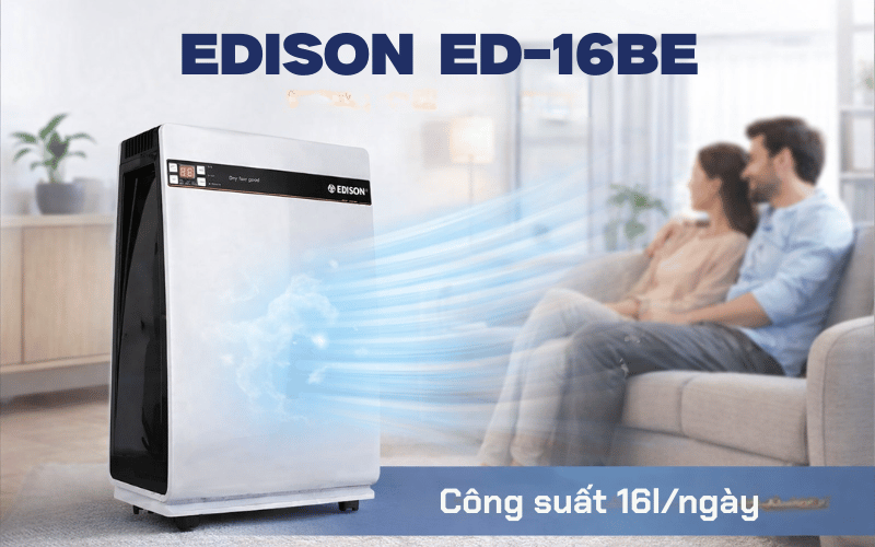 Edison ED-16BE (công suất 16l/ngày)