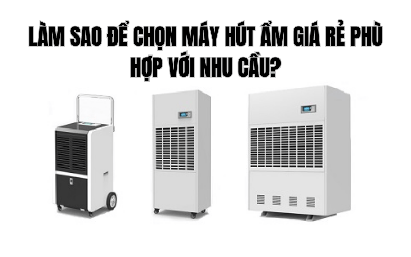 Làm sao để chọn máy hút ẩm giá rẻ phù hợp với nhu cầu?