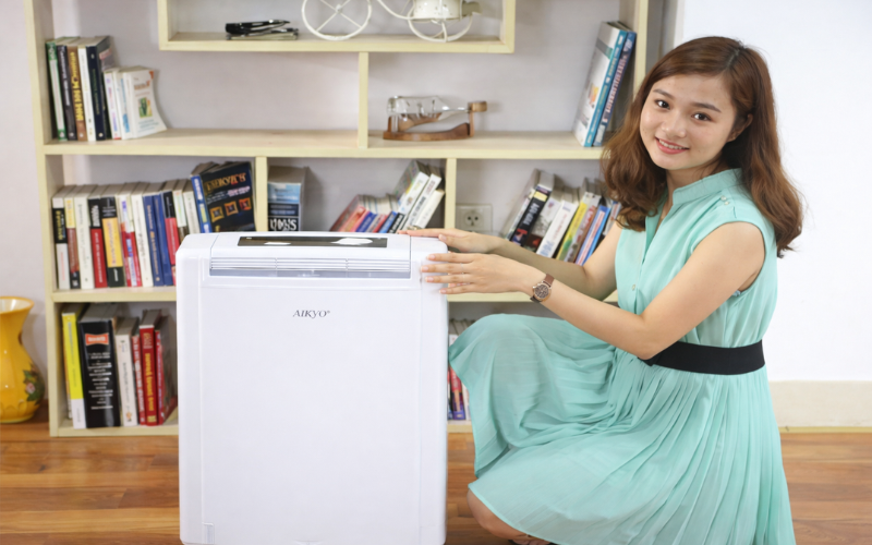 Vì sao nên chọn mua máy hút ẩm gia đình AIKYO AD-25EU tại siêu thị Hải Minh?