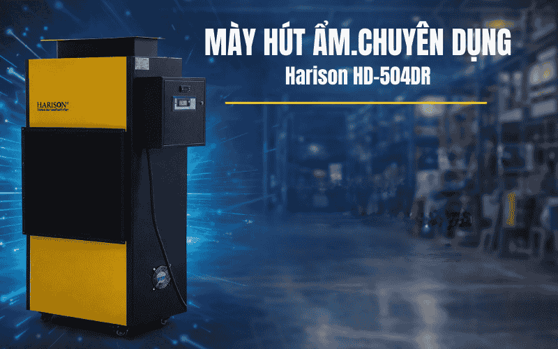 Máy hút ẩm chuyên dụng Harison HD-504DR