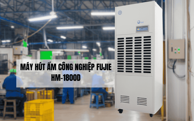 Máy hút độ ẩm công nghiệp FujiE HM-1800D