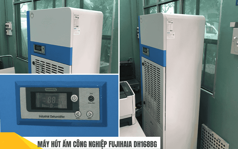 Máy tách ẩm công nghiệp Fujihaia DH168BG (168L/ngày)