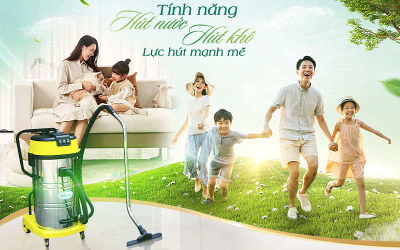 Chức năng Máy hút bụi HICLEAN HC 903 (3800W công suất lớn)