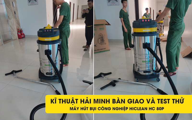 Máy hút bụi công nghiệp HiClean HC 80P