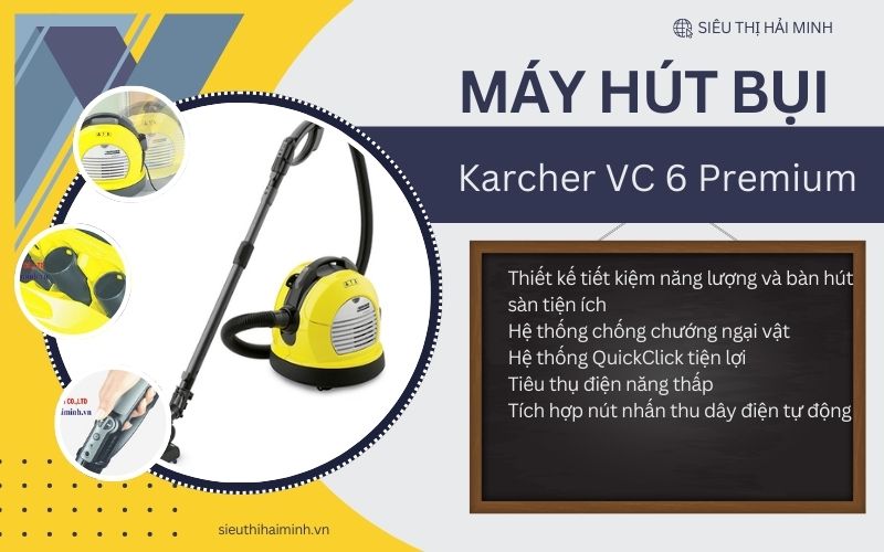 Ưu điểm của Karcher VC 6 Premium _EU