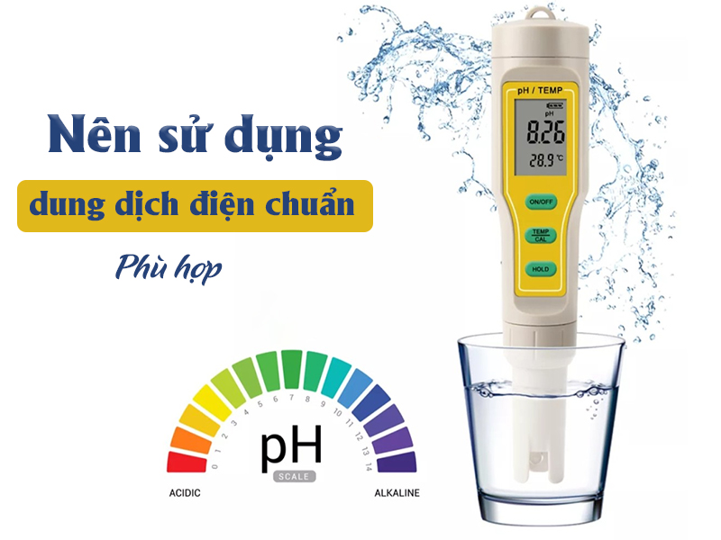 Chọn sai dung dịch đệm chuẩn