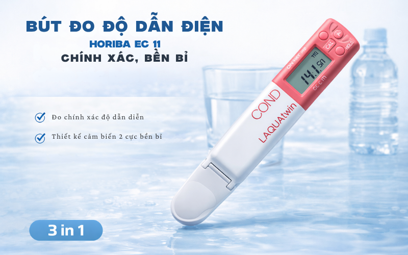 Bút đo độ dẫn điện Horiba EC 11 chính xác, bền bỉ