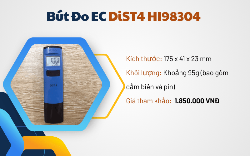  Bút Đo EC DiST4 HI98304