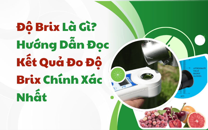 Độ Brix Là Gì? Hướng Dẫn Đọc Kết Quả Đo Độ Brix Chính Xác Nhất