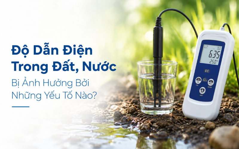 Độ Dẫn Điện Trong Đất, Nước Bị Ảnh Hưởng Bởi Những Yếu Tố Nào?
