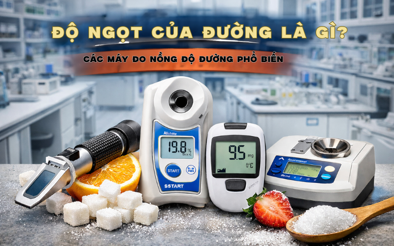 Độ Ngọt Của Đường Là Gì? Các Máy Đo Nồng Độ Đường Phổ Biến
