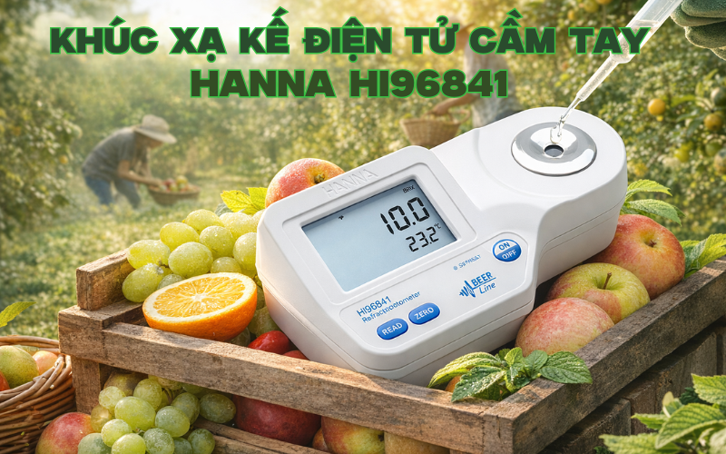 Khúc xạ kế điện tử cầm tay Hanna HI96841 