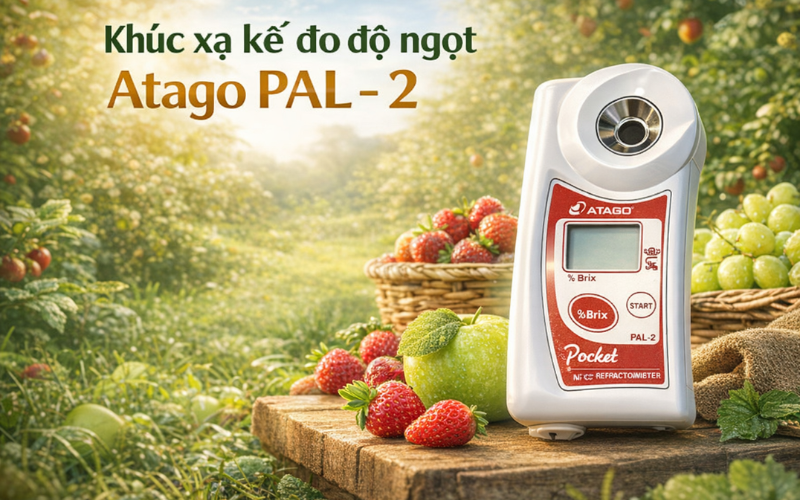 Khúc xạ kế đo độ ngọt Atago PAL - 2 