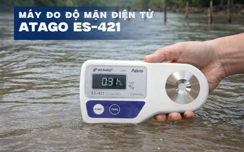 Máy đo độ mặn điện tử Atago ES-421