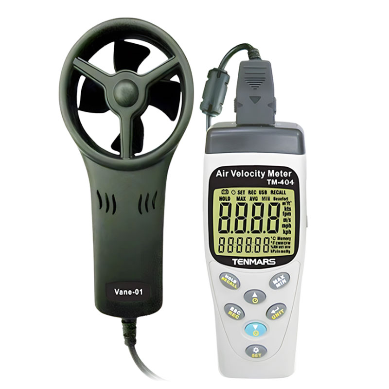 Máy đo tốc độ và lưu lượng gió Tenmars TM-404