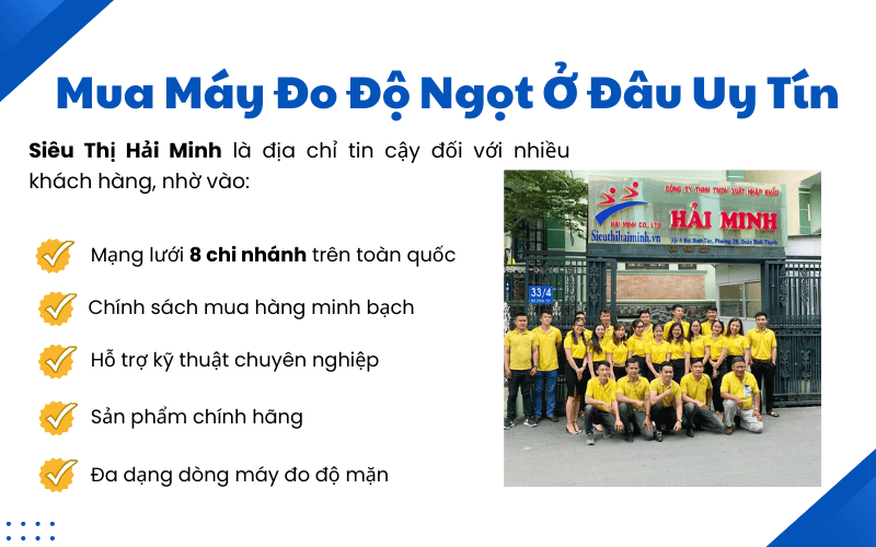 Mua máy đo độ ngọt ở đâu uy tín