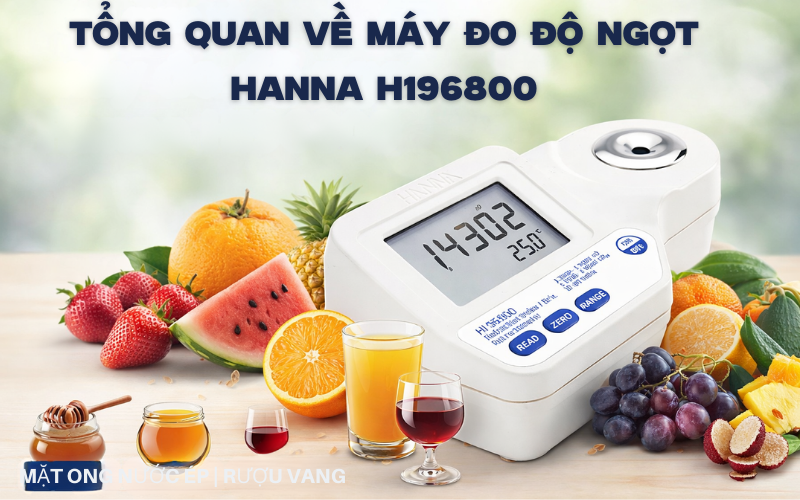 Máy đo độ ngọt Hanna HI96800
