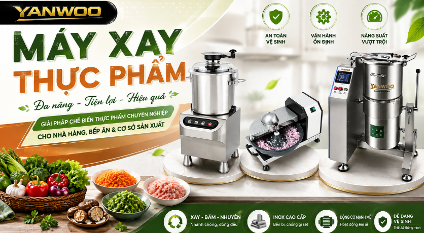 Banner máy xay thực phẩm
