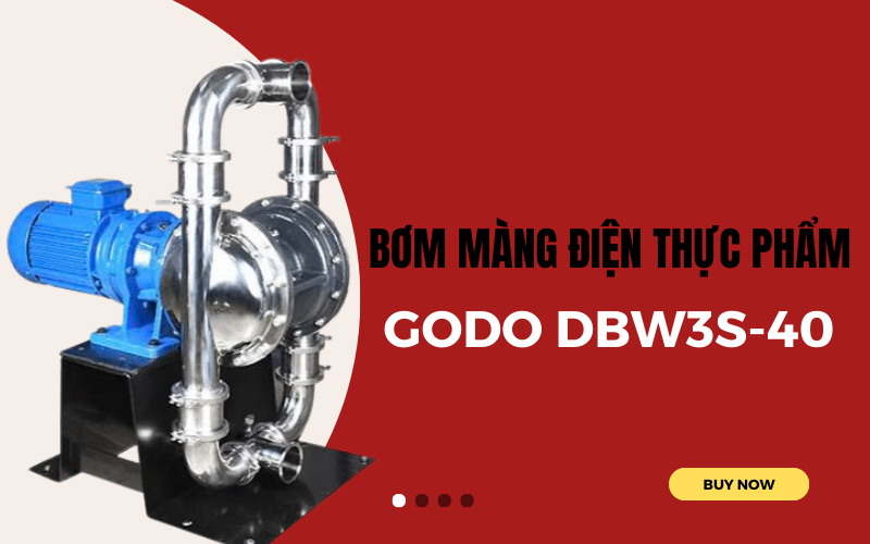 Bơm màng điện thực phẩm GODO DBW3S-40
