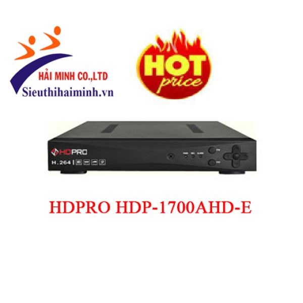 Photo - Đầu ghi hình HDPRO HDP-1700AHD-E