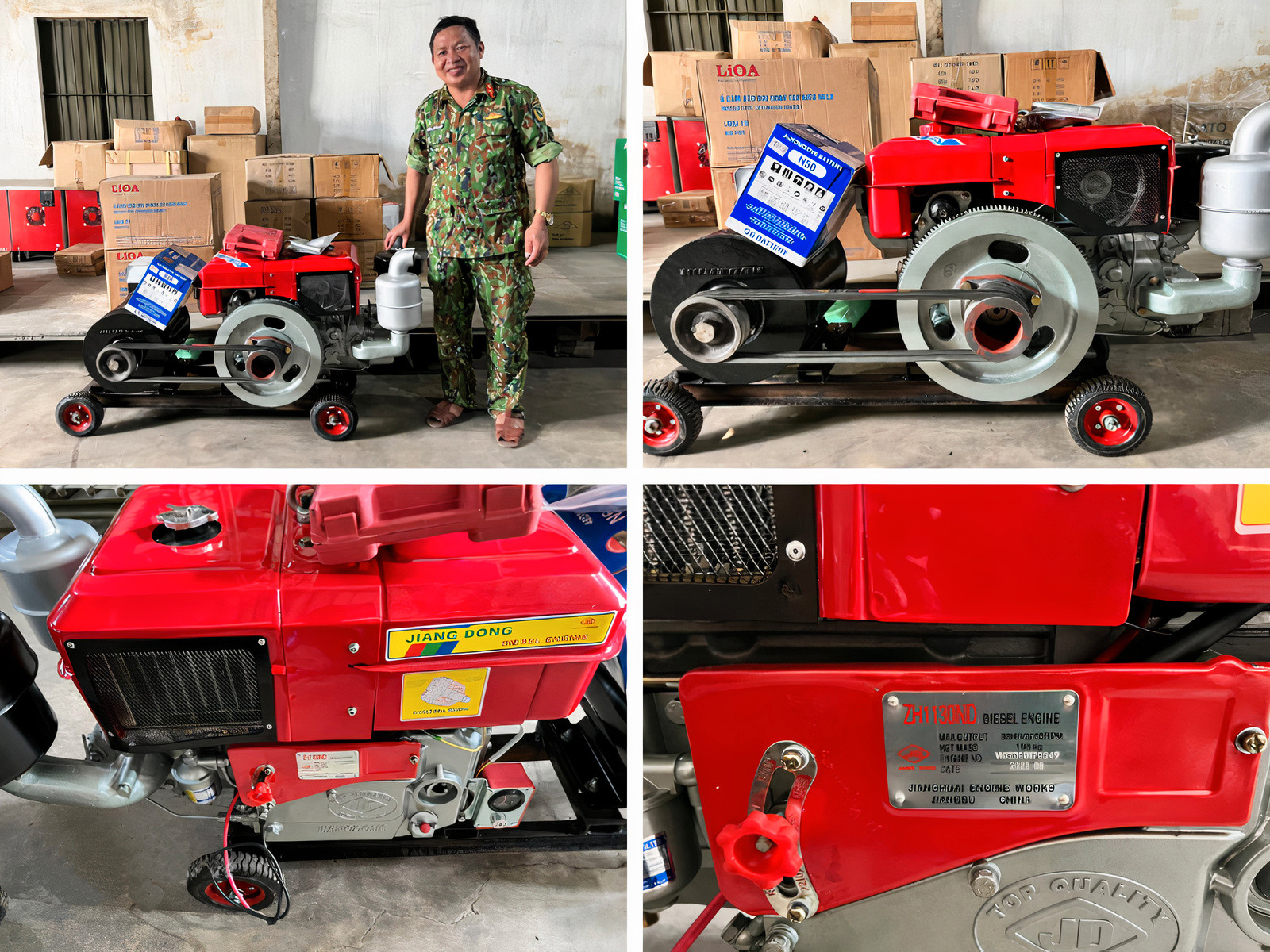 máy phát điện động cơ JIANGDONG D30