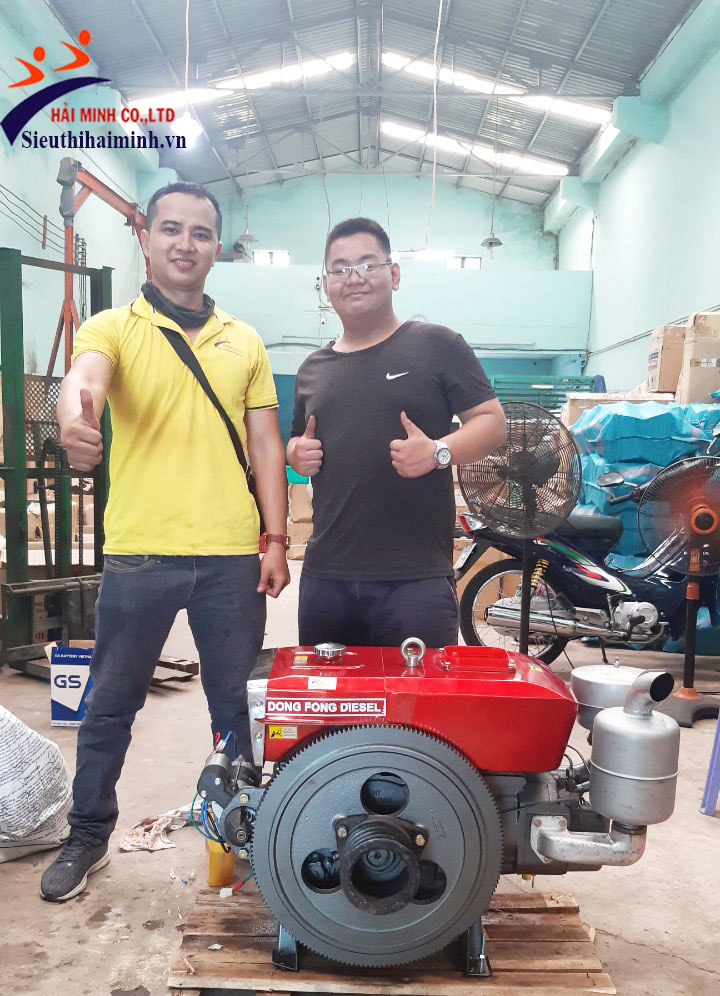 Siêu thị Hải Minh bán động cơ diesel chính hãng uy tín 