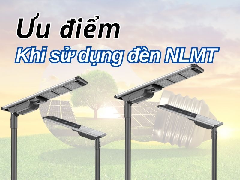 Đèn đường năng lượng mặt trời giải pháp chiếu sáng đường phố thông minh!