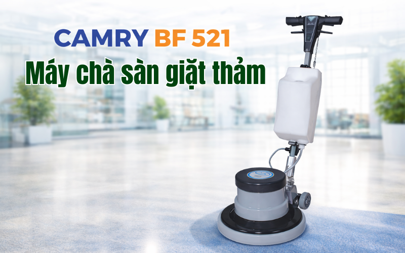 Máy chà sàn giặt thảm CAMRY BF 521