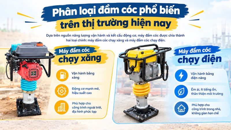 Phân loại đầm cóc phổ biến trên thị trường hiện nay