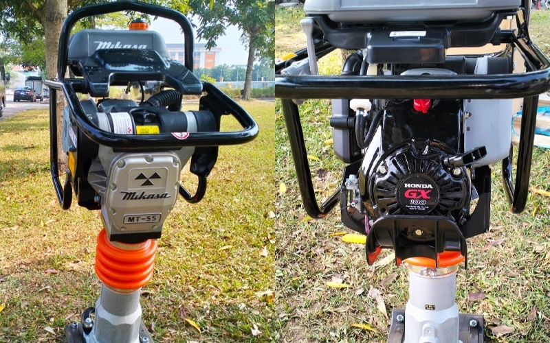 Nguyên lý hoạt động của máy đầm cóc Mikasa