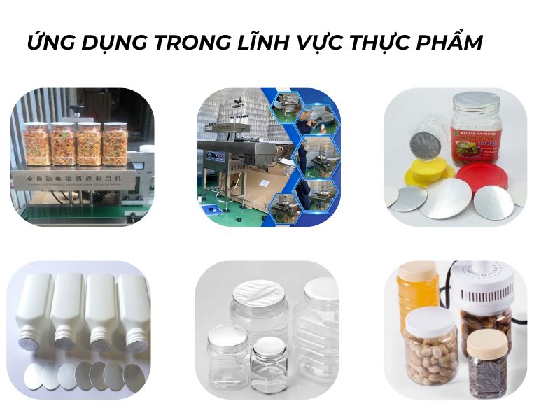 Máy dán màng seal nhôm được ứng dụng trong lĩnh vực nào