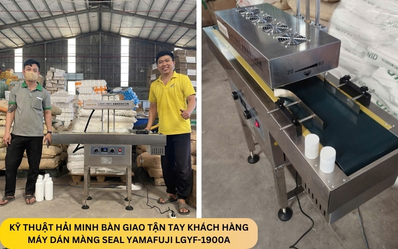 Máy dán màng seal Yamafuji LGYF-1900A
