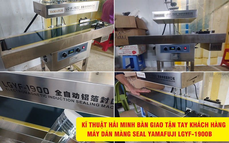 Máy dán màng seal Yamafuji LGYF-1900B