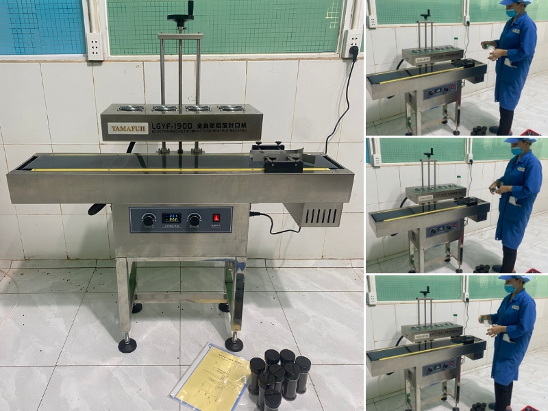 Máy dán màng seal Yamafuji LGYF-1900B
