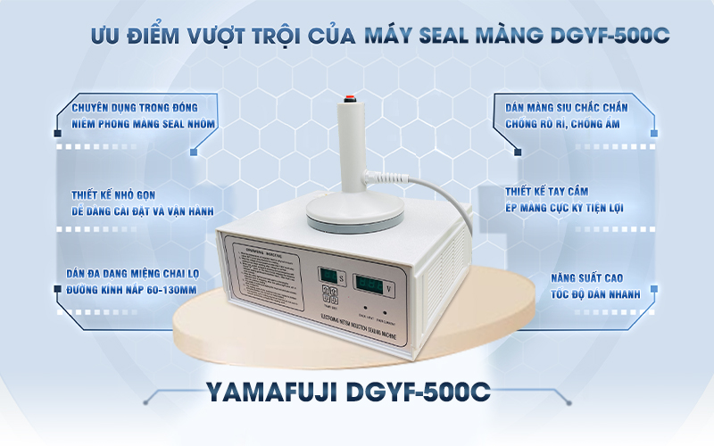 Ưu điểm nổi bật máy seal màng DGYF-500C