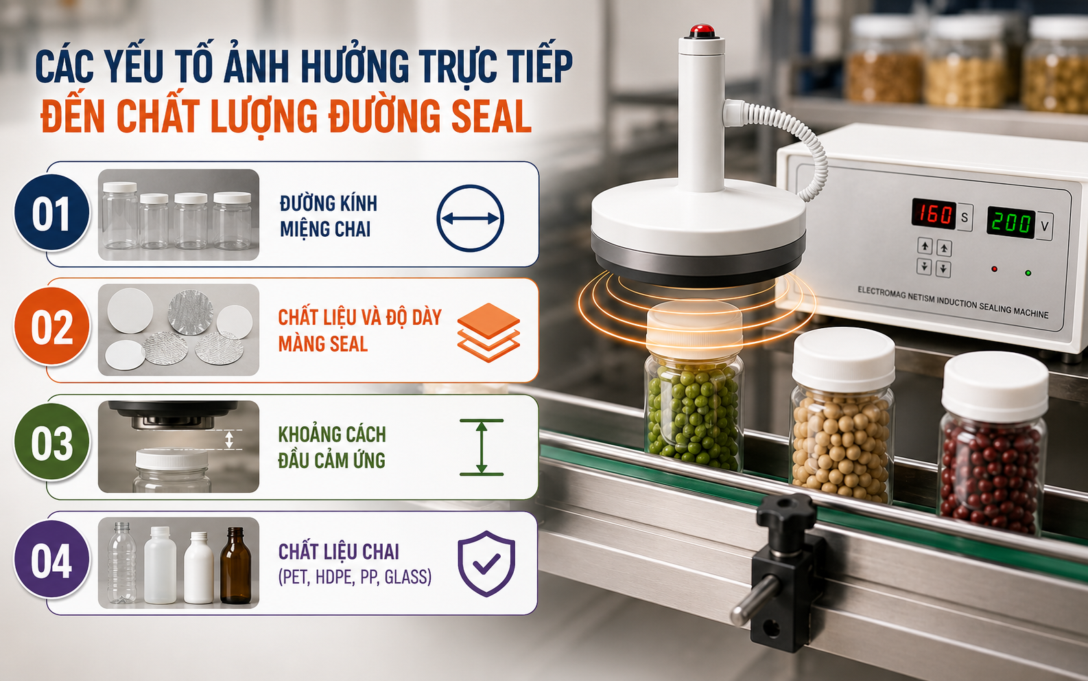 Các yếu tố ảnh hưởng trực tiếp đến chất lượng đường seal