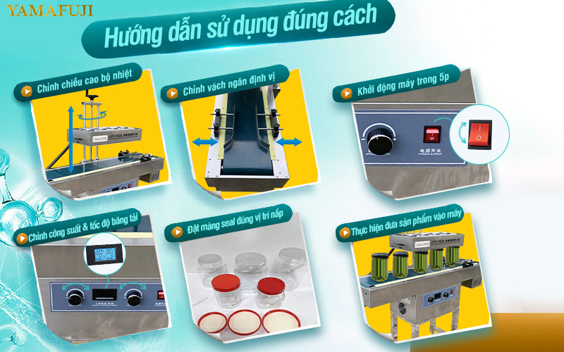 hướng dẫn sử dụng Máy dán màng seal Yamafuji LGYF-1900A