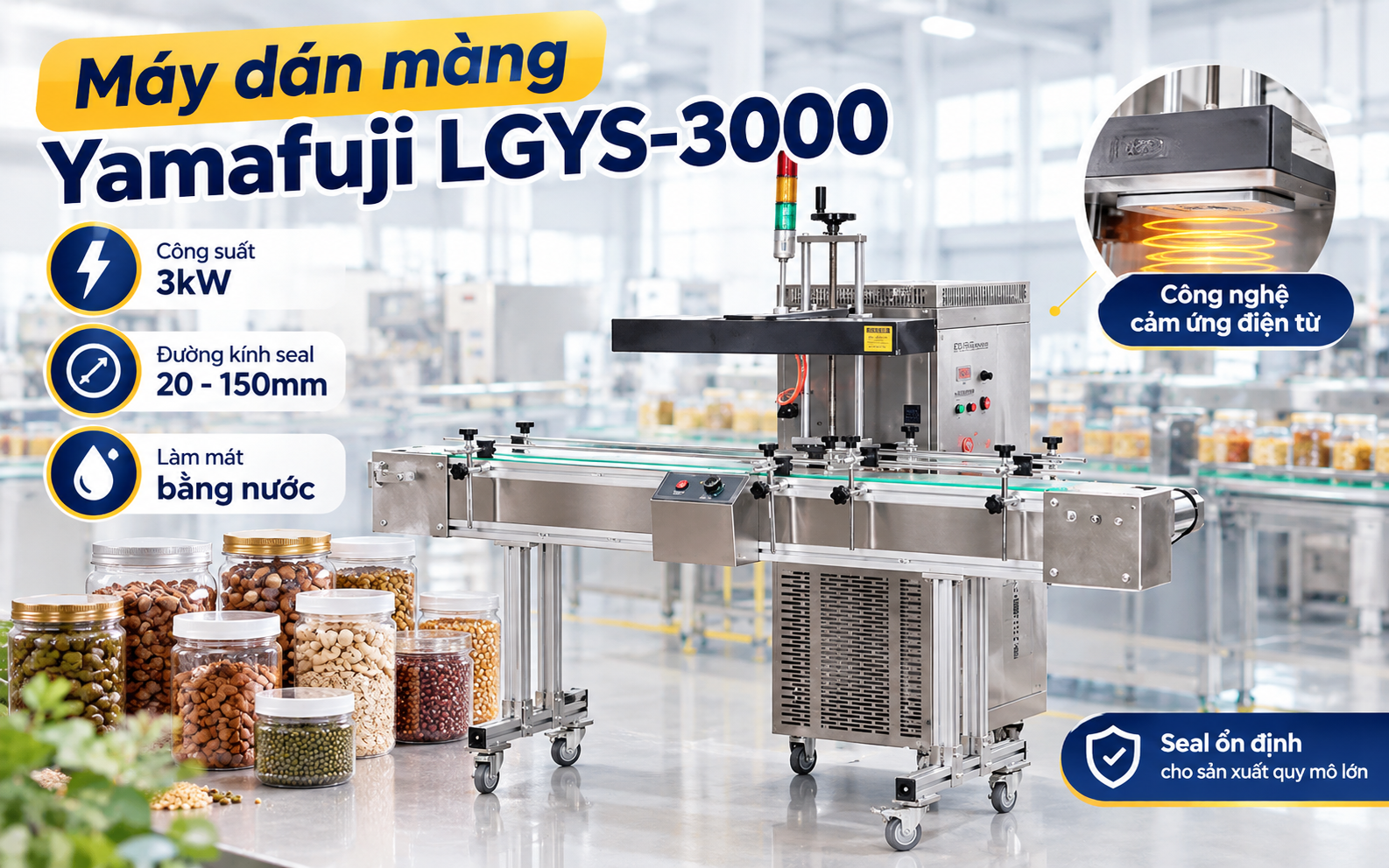Máy dán màng Yamafuji LGYS-3000