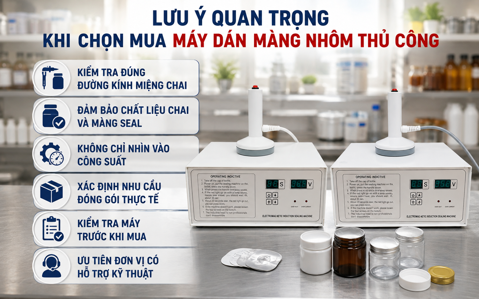 Lưu ý quan trọng khi chọn mua máy dán màng nhôm thủ công