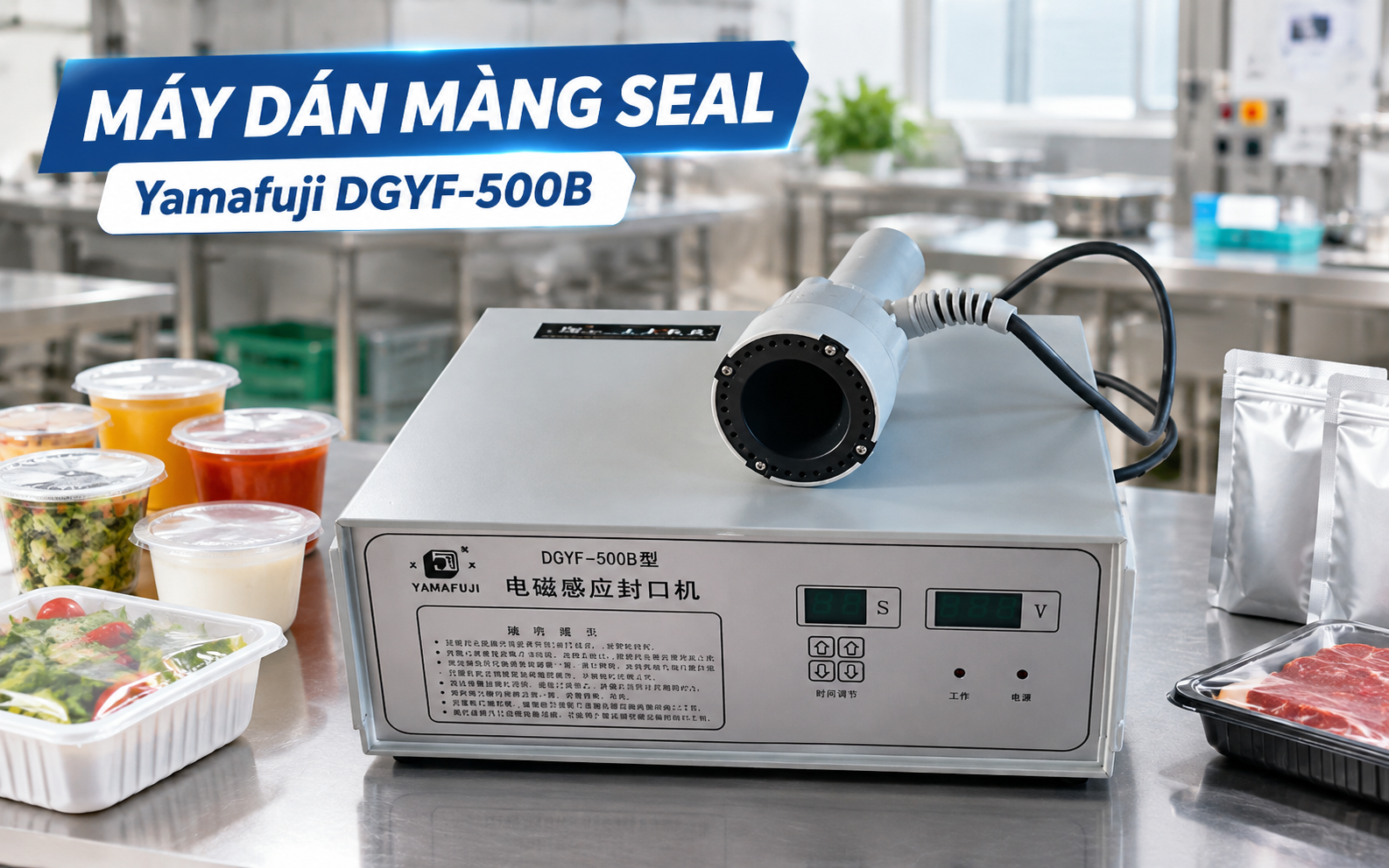 Máy dán màng seal Yamafuji DGYF-500B