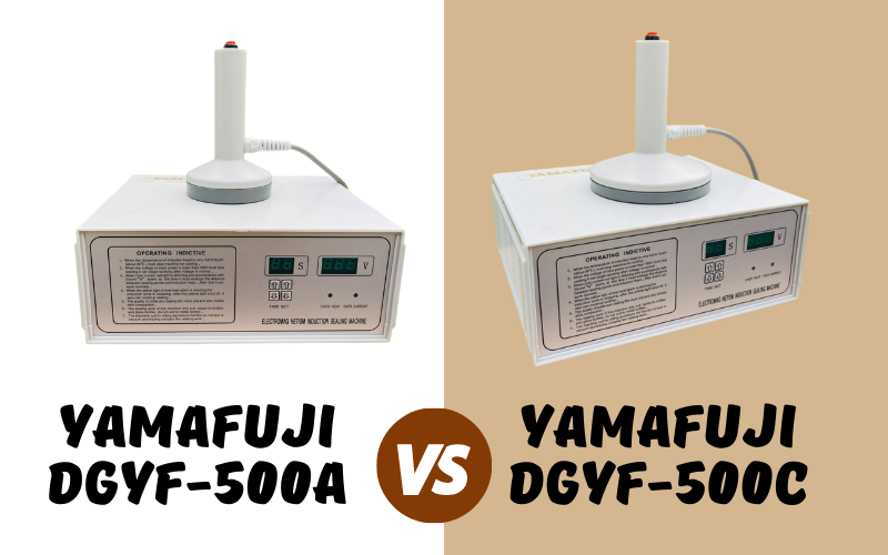 REVIEW Máy dán màng seal Yamafuji DGYF-500A và Yamafuji DGYF-500C