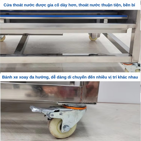 Máy chà rửa gọt vỏ củ quả Yawoo CX-80