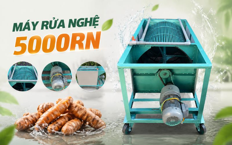 Máy rửa nghệ Hải Minh 5000RN chính hãng