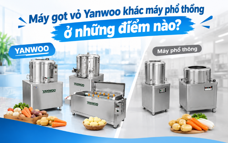 Yanwoo có nhiều kiểu máy để lựa chọn